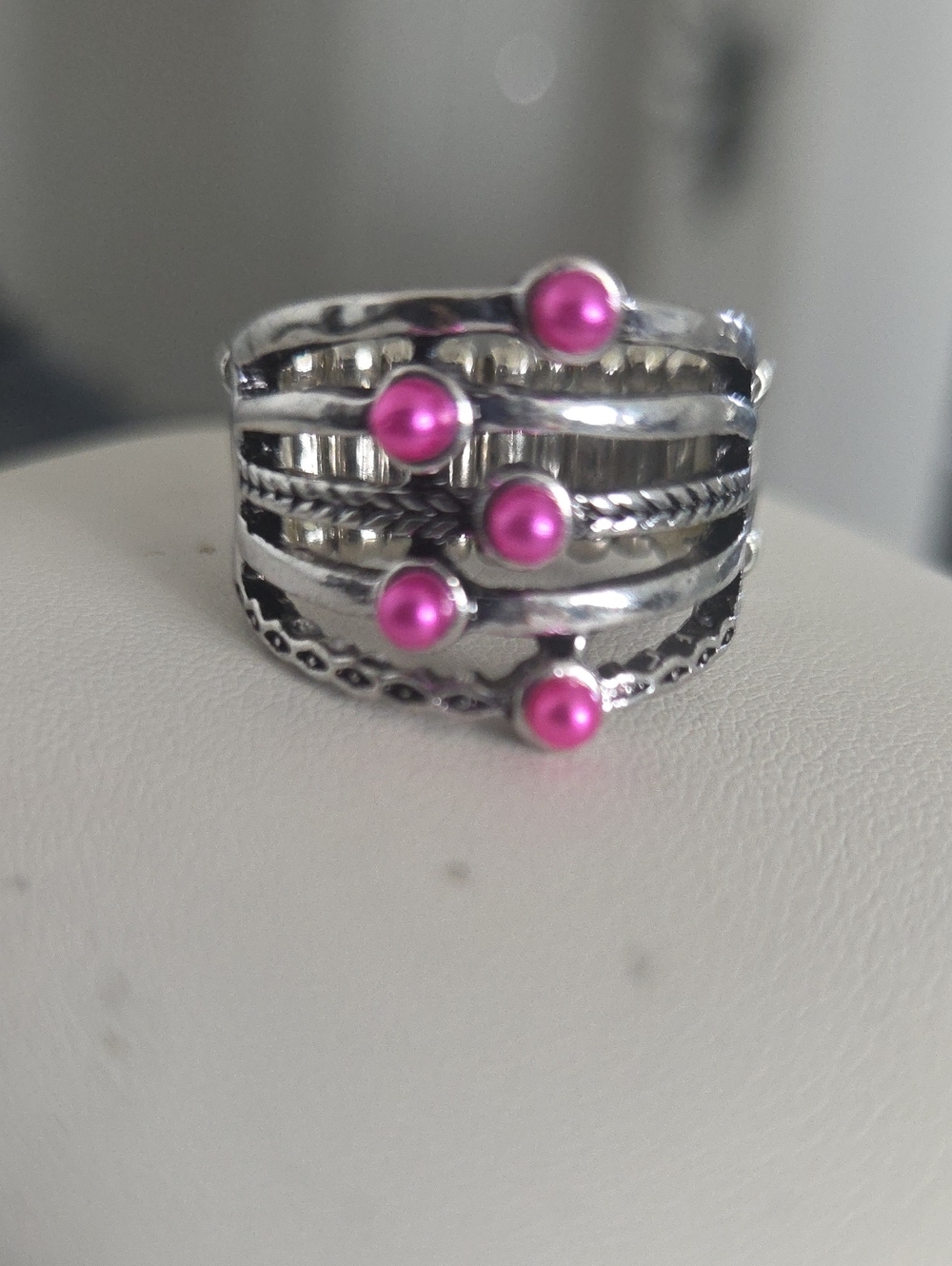 Paparazzi Dearly Devoted Pink Ring NWT